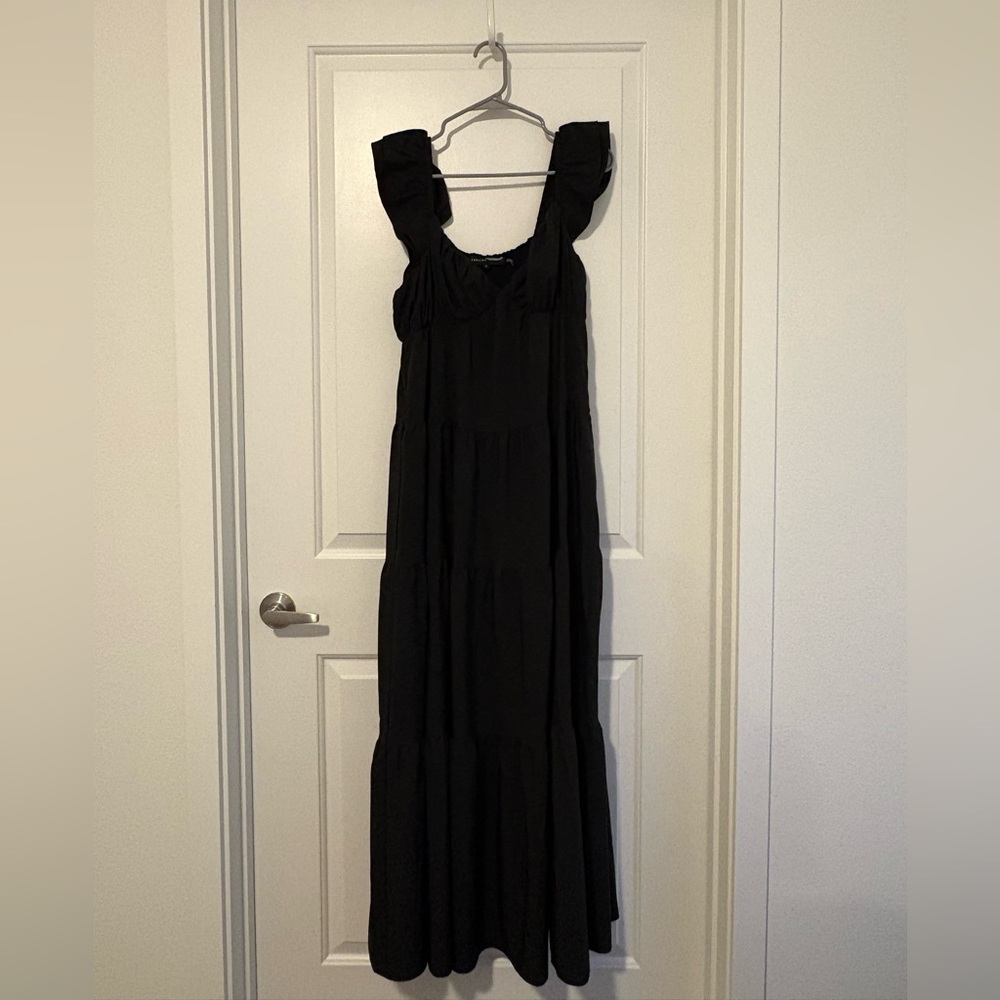 English Factory Black Maxi Dress